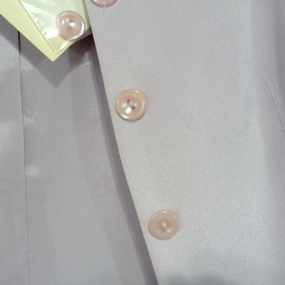 100% SILK SIZE 6P PETITE SOPHISTICATE BLAZER - Picture 7 of 12